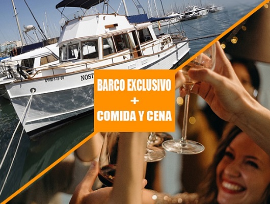 imagen destacado pack - PACK LUXURY DAY: Barco exclusivo + Paella + Cena