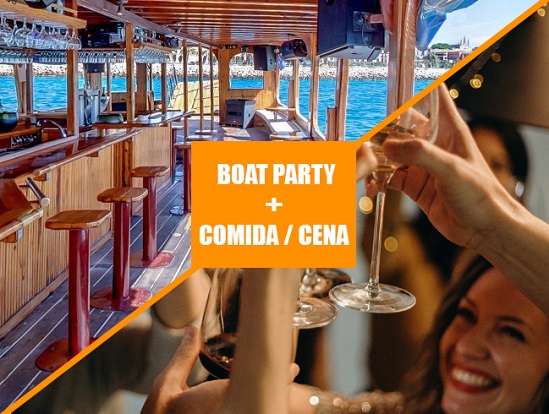 imagen destacado pack - PACK MARINO: Boat Party + Cena en paseo marítimo