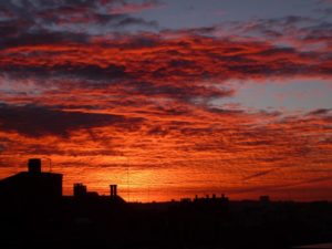 puestas de sol en Madrid