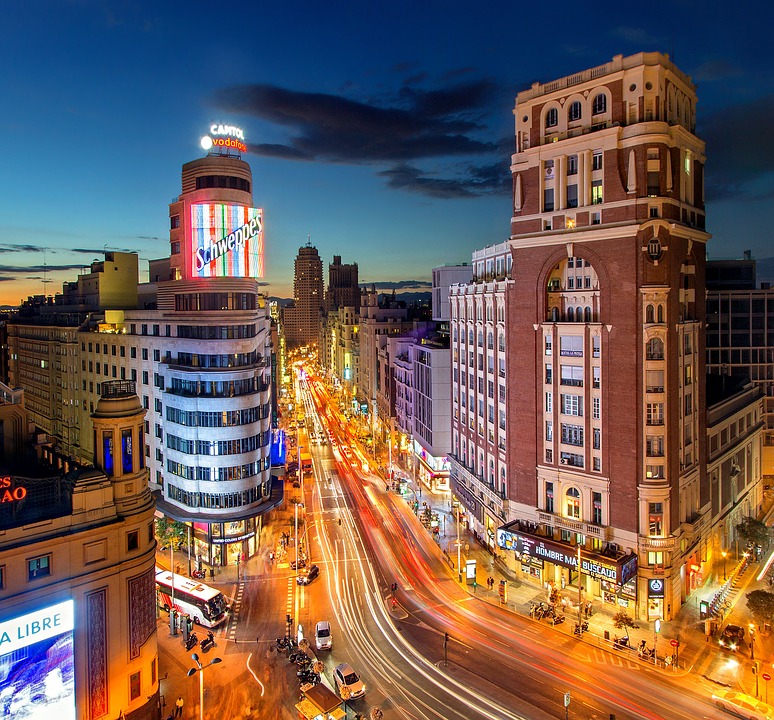 terrazas con vistas en Madrid
